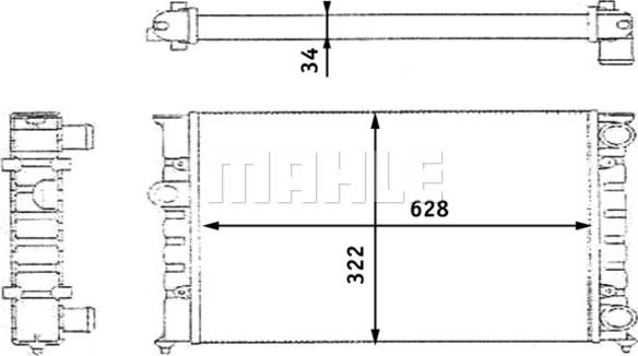 Wilmink Group WG2183499 - Radiator, mühərrikin soyudulması furqanavto.az