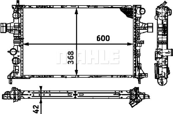 Wilmink Group WG2183459 - Radiator, mühərrikin soyudulması furqanavto.az