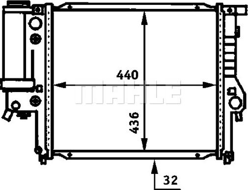 Wilmink Group WG2183484 - Radiator, mühərrikin soyudulması furqanavto.az