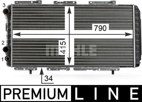 Wilmink Group WG2183488 - Radiator, mühərrikin soyudulması furqanavto.az