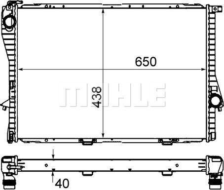 Wilmink Group WG2183425 - Radiator, mühərrikin soyudulması furqanavto.az