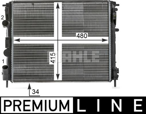 Wilmink Group WG2183500 - Radiator, mühərrikin soyudulması furqanavto.az