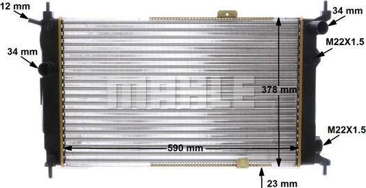 Wilmink Group WG2183507 - Radiator, mühərrikin soyudulması furqanavto.az