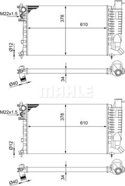 Wilmink Group WG2183660 - Radiator, mühərrikin soyudulması furqanavto.az