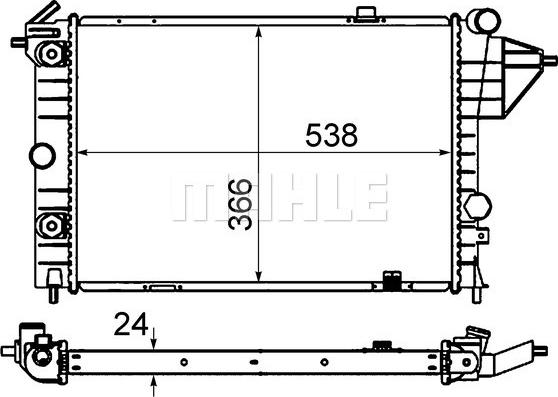 Wilmink Group WG2183612 - Radiator, mühərrikin soyudulması furqanavto.az