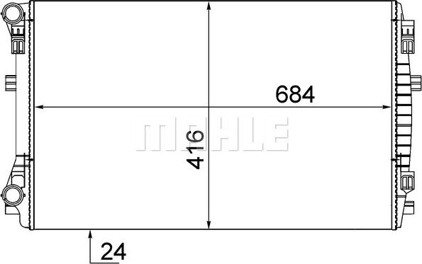 Wilmink Group WG2183059 - Radiator, mühərrikin soyudulması furqanavto.az