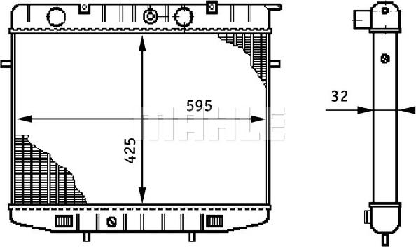 Wilmink Group WG2183069 - Radiator, mühərrikin soyudulması furqanavto.az