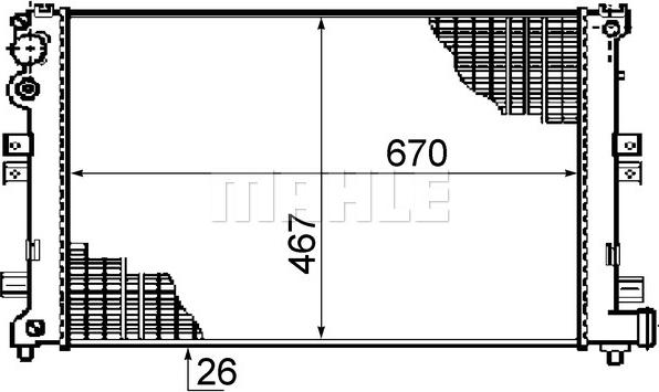 Wilmink Group WG2183066 - Radiator, mühərrikin soyudulması furqanavto.az