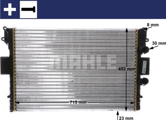 Wilmink Group WG2183028 - Radiator, mühərrikin soyudulması furqanavto.az