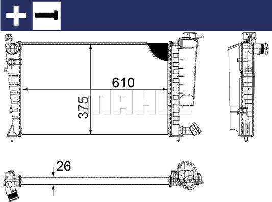 Wilmink Group WG2183173 - Radiator, mühərrikin soyudulması furqanavto.az