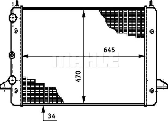 Wilmink Group WG2183847 - Radiator, mühərrikin soyudulması furqanavto.az