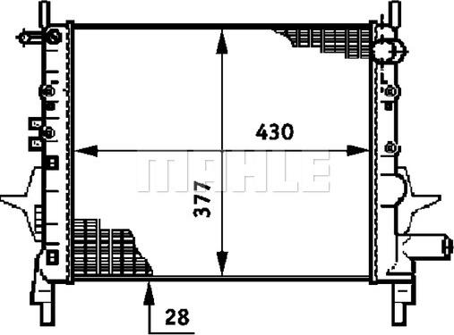 Wilmink Group WG2183818 - Radiator, mühərrikin soyudulması furqanavto.az