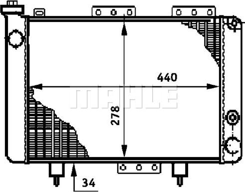 Wilmink Group WG2183822 - Radiator, mühərrikin soyudulması furqanavto.az