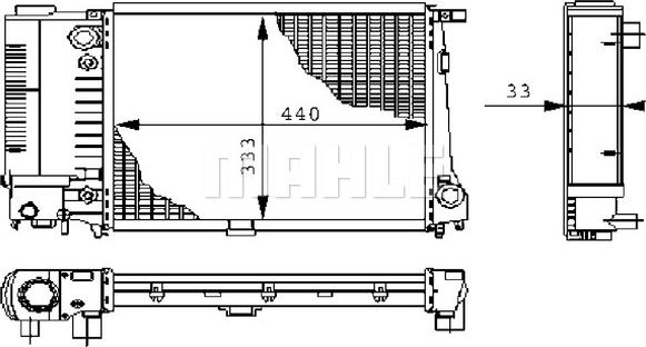 Wilmink Group WG2183383 - Radiator, mühərrikin soyudulması furqanavto.az