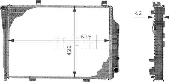 Wilmink Group WG2183257 - Radiator, mühərrikin soyudulması furqanavto.az