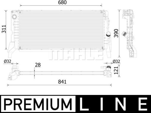 Wilmink Group WG2183270 - Radiator, mühərrikin soyudulması furqanavto.az