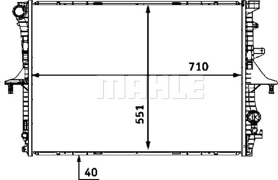 Wilmink Group WG2183764 - Radiator, mühərrikin soyudulması www.furqanavto.az