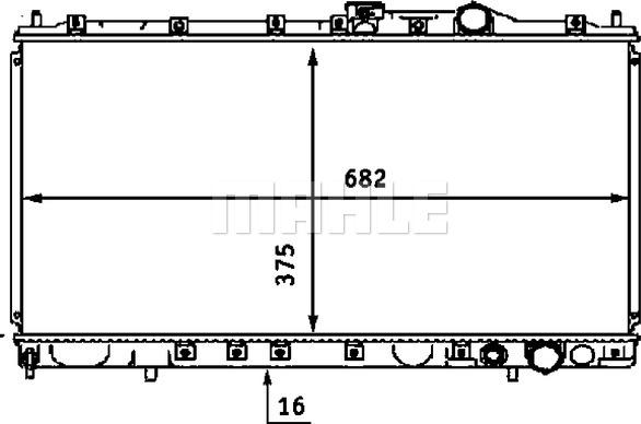 Wilmink Group WG2183727 - Radiator, mühərrikin soyudulması furqanavto.az