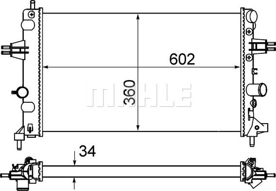 Wilmink Group WG2183772 - Radiator, mühərrikin soyudulması furqanavto.az