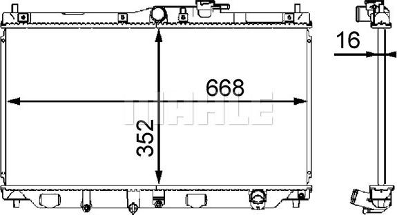 Wilmink Group WG2182998 - Radiator, mühərrikin soyudulması furqanavto.az