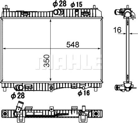 Wilmink Group WG2182928 - Radiator, mühərrikin soyudulması furqanavto.az