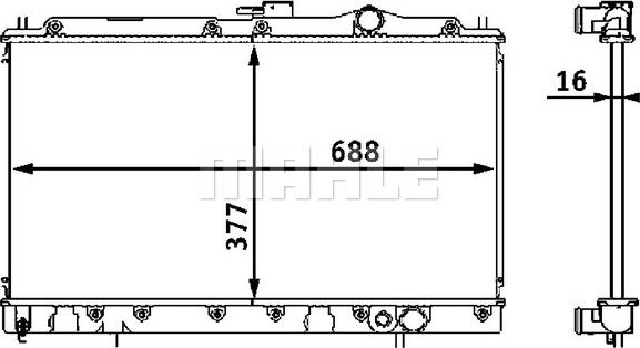 Wilmink Group WG2182974 - Radiator, mühərrikin soyudulması furqanavto.az