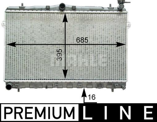 Wilmink Group WG2182491 - Radiator, mühərrikin soyudulması furqanavto.az