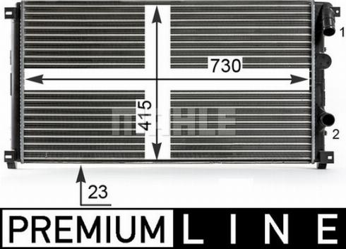 Wilmink Group WG2182505 - Radiator, mühərrikin soyudulması furqanavto.az