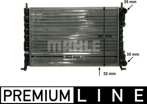 Wilmink Group WG2182507 - Radiator, mühərrikin soyudulması furqanavto.az