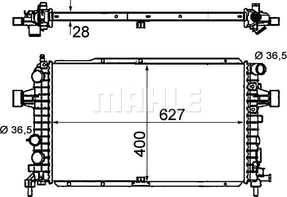 Wilmink Group WG2182885 - Radiator, mühərrikin soyudulması furqanavto.az