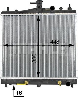 Wilmink Group WG2182872 - Radiator, mühərrikin soyudulması furqanavto.az