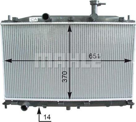 Wilmink Group WG2182348 - Radiator, mühərrikin soyudulması furqanavto.az