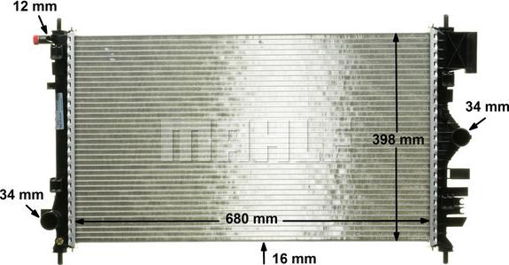 Wilmink Group WG2182315 - Radiator, mühərrikin soyudulması furqanavto.az