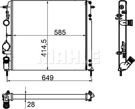 Wilmink Group WG2182382 - Radiator, mühərrikin soyudulması furqanavto.az