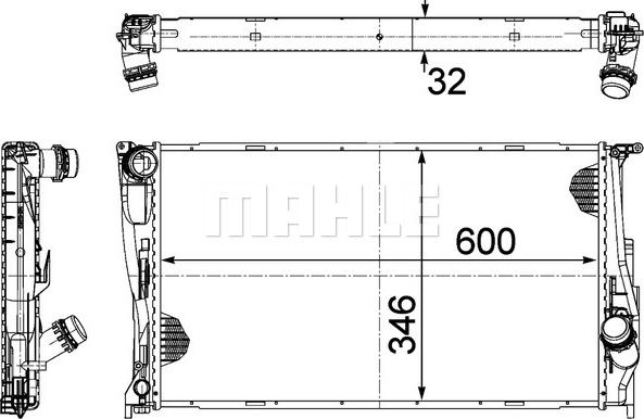 Wilmink Group WG2182299 - Radiator, mühərrikin soyudulması furqanavto.az