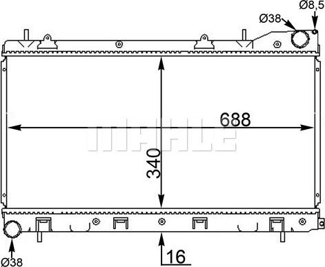 Wilmink Group WG2182748 - Radiator, mühərrikin soyudulması furqanavto.az