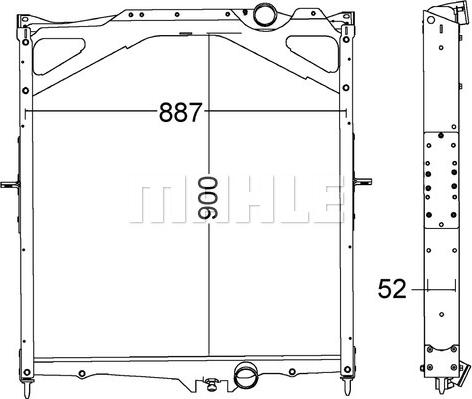 Wilmink Group WG2182743 - Radiator, mühərrikin soyudulması furqanavto.az