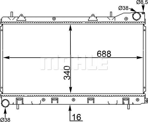 Wilmink Group WG2182753 - Radiator, mühərrikin soyudulması furqanavto.az