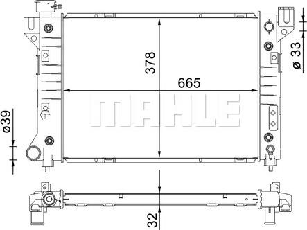 Wilmink Group WG2182765 - Radiator, mühərrikin soyudulması furqanavto.az