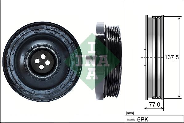 Wilmink Group WG2136890 - Kəmər kasnağı, krank mili furqanavto.az