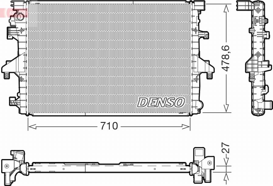 Wilmink Group WG2339237 - Radiator, mühərrikin soyudulması furqanavto.az