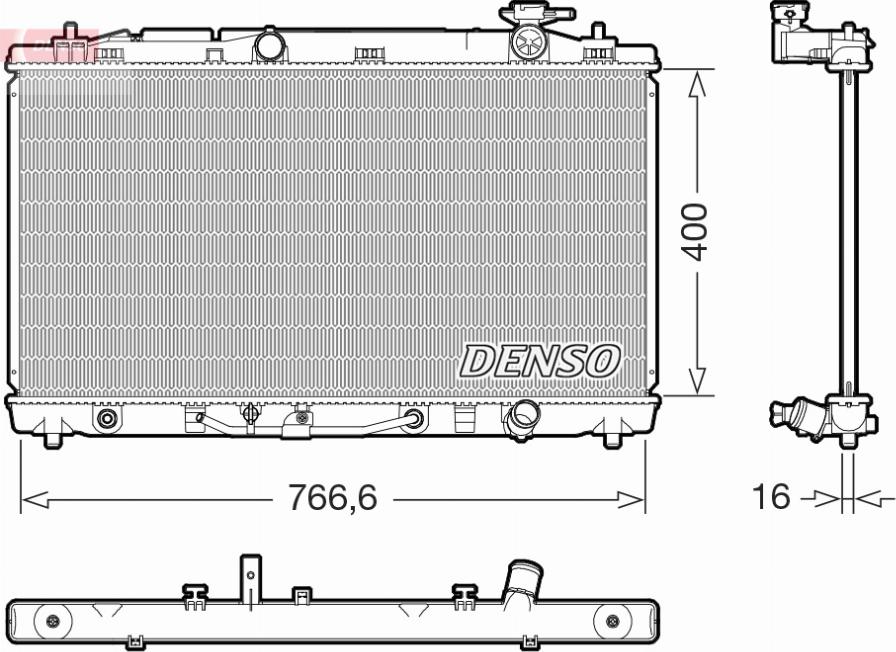 Wilmink Group WG2339276 - Radiator, mühərrikin soyudulması furqanavto.az