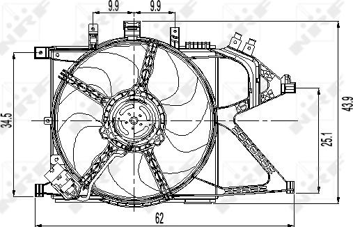 Wilmink Group WG2260930 - Fen, radiator furqanavto.az