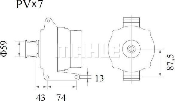 Wilmink Group WG2203022 - Alternator furqanavto.az