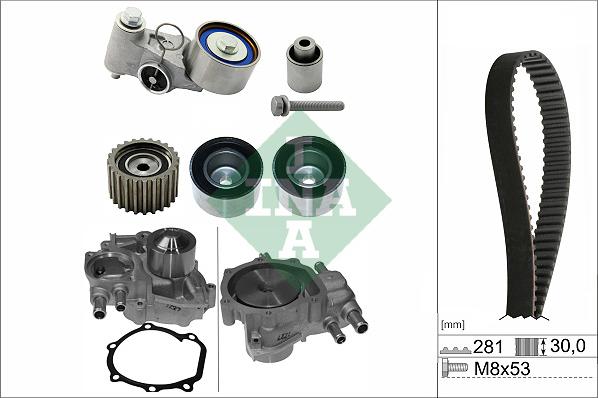 Wilmink Group WG2216104 - Su Pompası və Vaxt Kəməri Dəsti furqanavto.az