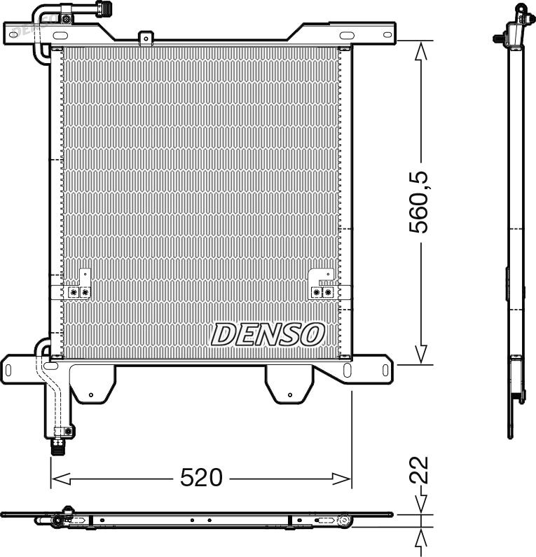 Wilmink Group WG2270586 - Kondenser, kondisioner furqanavto.az