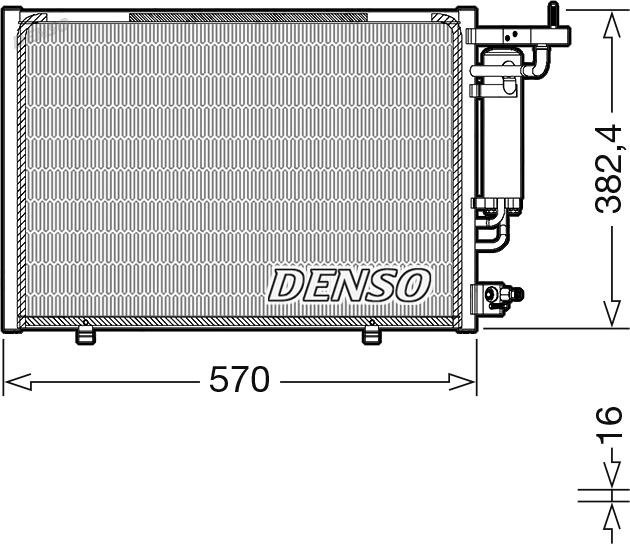 Wilmink Group WG2270523 - Kondenser, kondisioner furqanavto.az