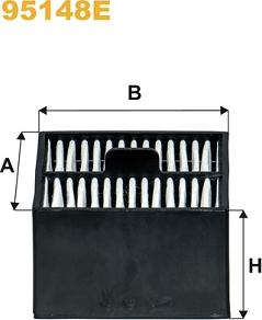 WIX Filters 95148E - Yanacaq filtri furqanavto.az