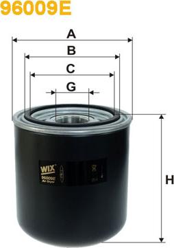 WIX Filters 96009E - Hava qurutma kartuşu, sıxılmış hava sistemi furqanavto.az