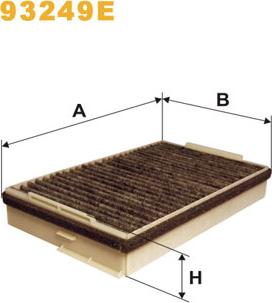 WIX Filters 93249E - Filtr, daxili hava furqanavto.az